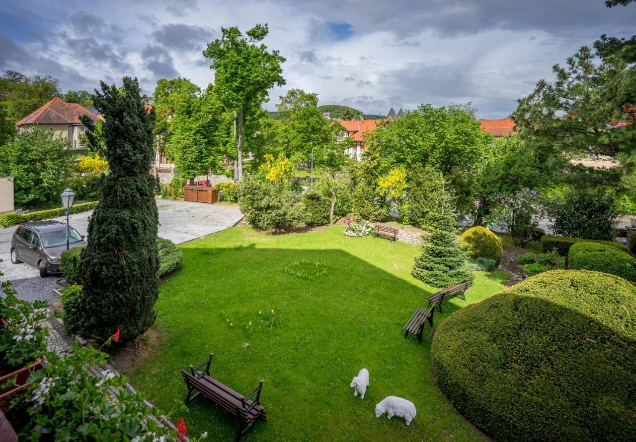Pension Schweizer Hof Wernigerode Eksteriør bilde